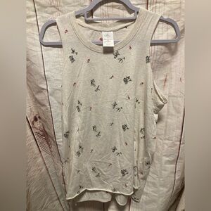 Beauty and the Beast theme sleeveless shirt-Ladies Medium